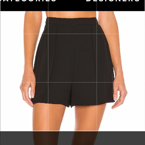 NWT BCBGMAXAZRIA Silk Georgette pleated Short Sz L - Picture 4 of 15